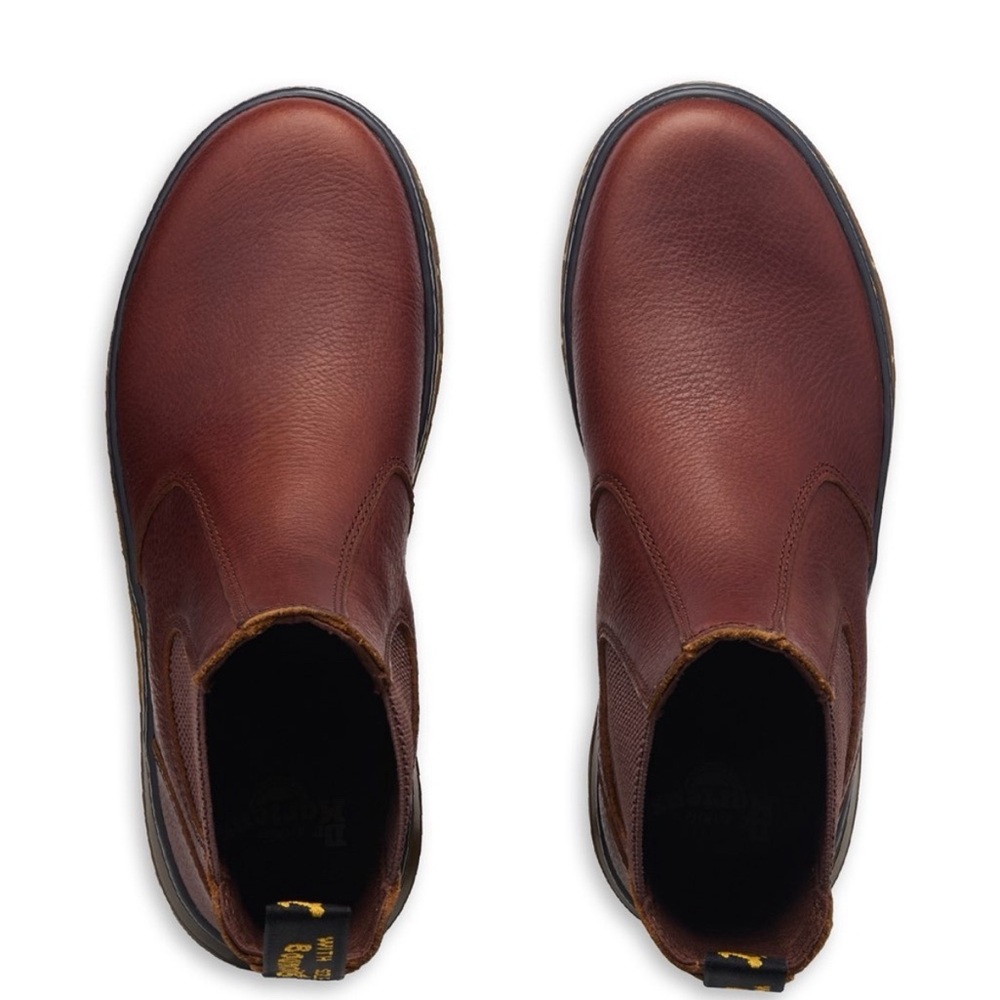 Dr. Martens Brown Ankle Boots